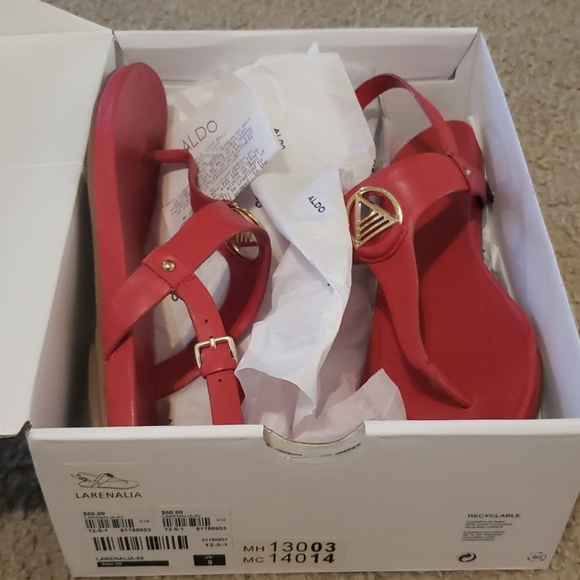 🔥 Red stylish sandals - Picture 3 of 3